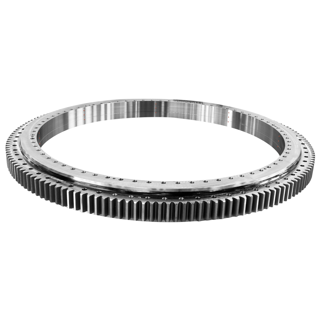 Three row cylindrica roller slewing bearing with externalgear 三排圆柱外齿